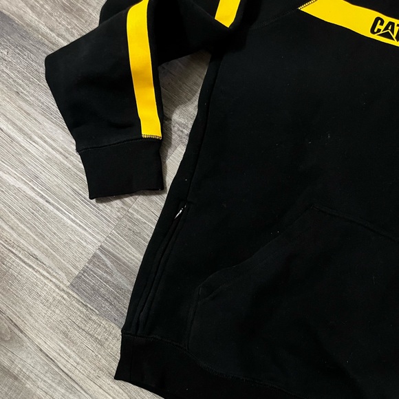 caterpillar icon stripe pullover hoodie - Picture 5 of 13